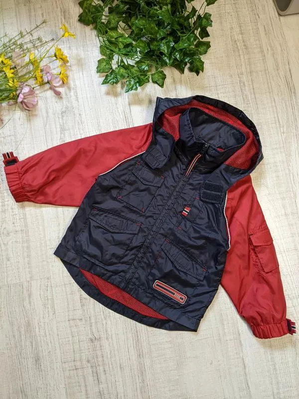 Легкая куртка ветровка от дождя дождевик детский