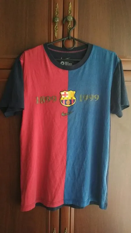 Мужская футбольная футболка nike fc barcelona барселона 1899-1999