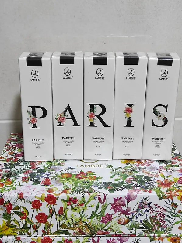 LAMBRE Эксклюзивный набор духов 5 ароматов по 20 ml серия PARIS