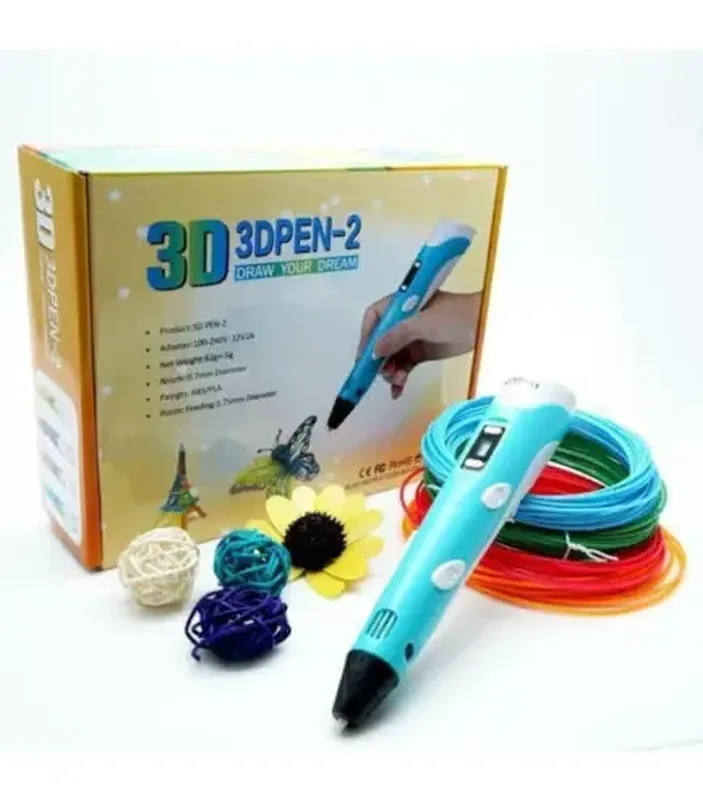 3D-ручка c LCD дисплеем 3D Pen 2