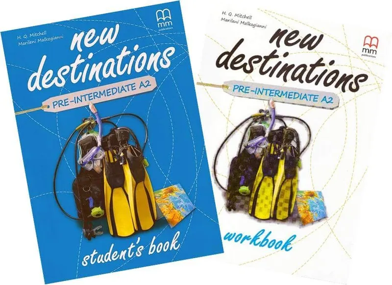 New Destinations Pre-Intermediate A2 Student's Book + Workbook...