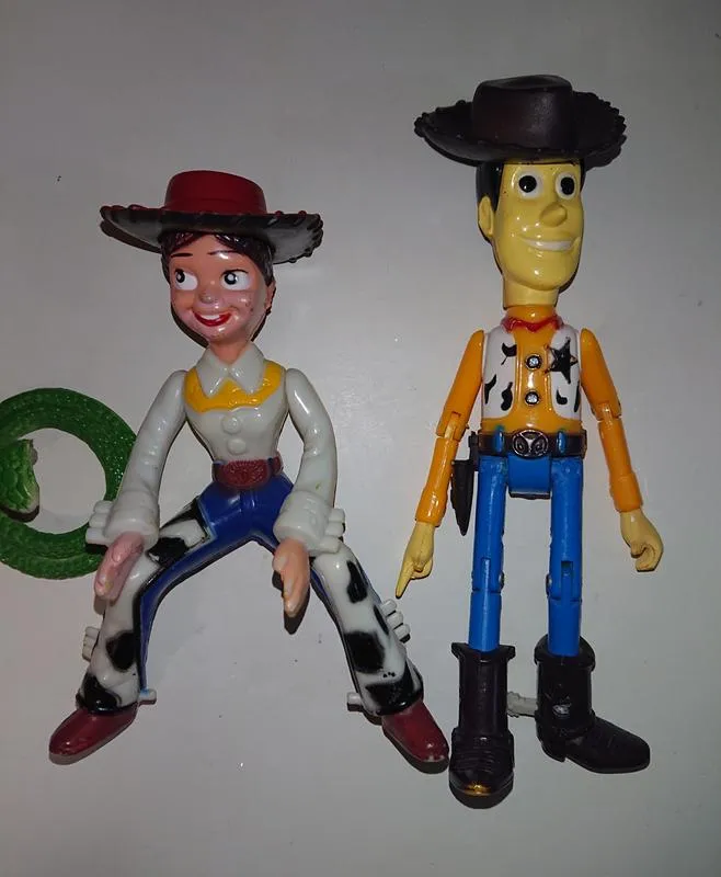 Игрушки фигурки джесси и ковбой вуди история игрушек