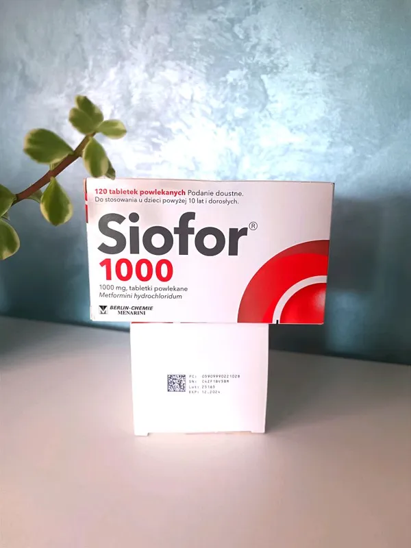 Сіофор 1000, 120 таблеток
