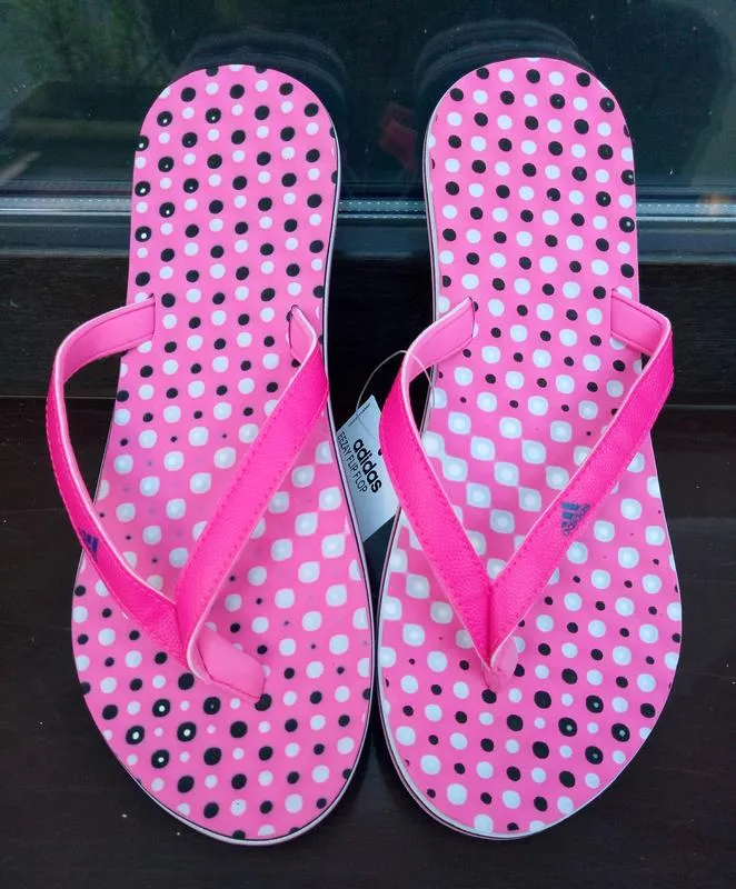 Новые женские шлепанцы вьетнамки пантолеты adidas eezay flip flop