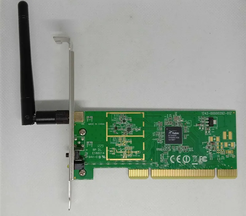 Wi-Fi адаптер Asus PCI-N10 рабочий б/у