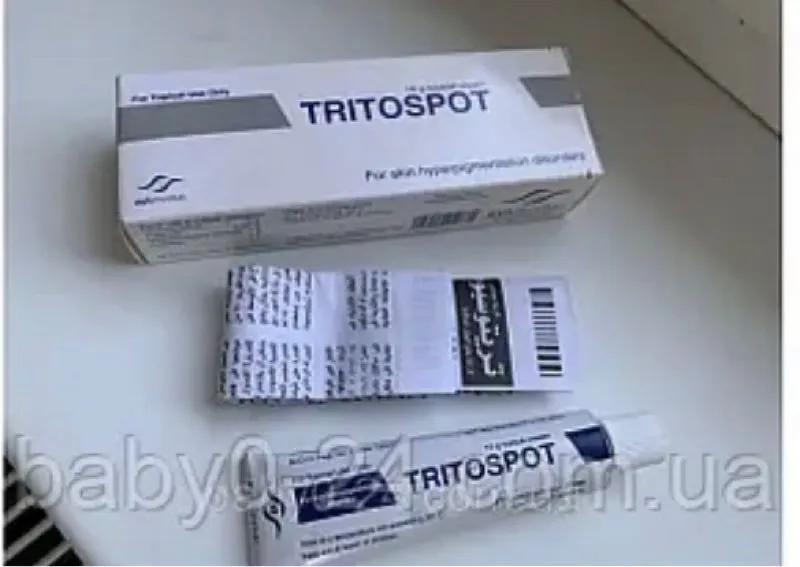 Tritospot Тритоспот отбеливающий крем гидрохинон
