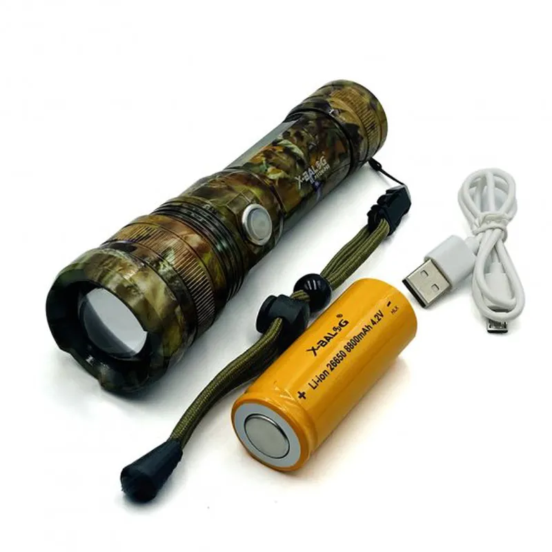 Ліхтарик ручний тактичний Bailong BL-P512M-P90, Тактичний ліхтар