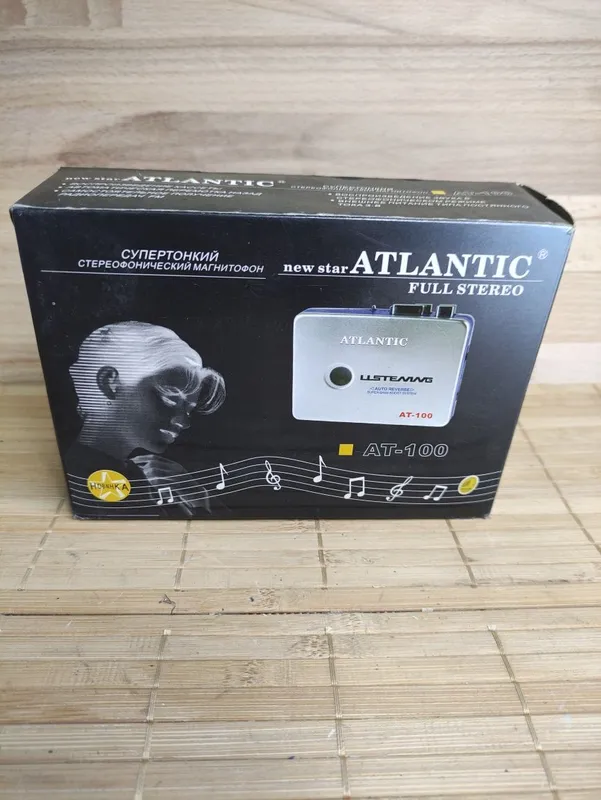 Atlantic AT-100 кассетный плеер.