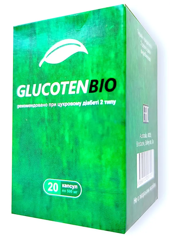 GlucotenBio - для нормализации уровня сахара (Глюкотен Био)