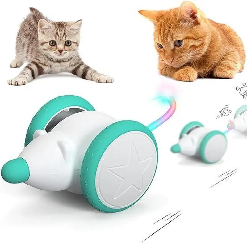 Интерактивные игрушки для кошек tepimato мышка интерактивная