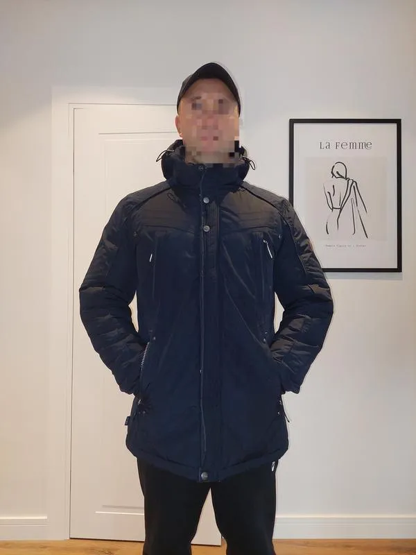 Куртка мужская теплая размер l