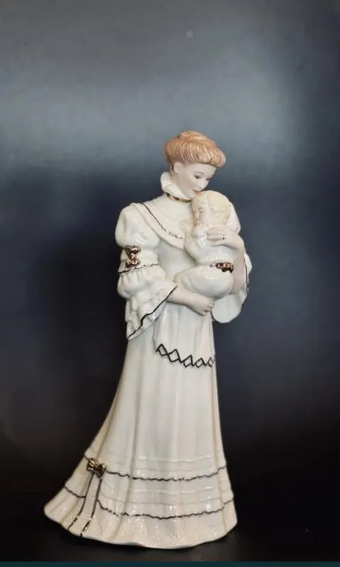 Фарфоровая статуэтка мама с ребенком от lenox 