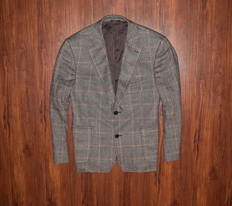 Ermenegildo zegna city wool blazer мужской премиальный пиджак ...