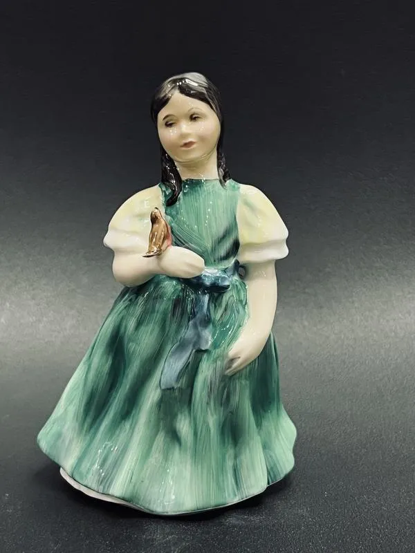 Фарфоровая статуэтка девочка royal doulton francine