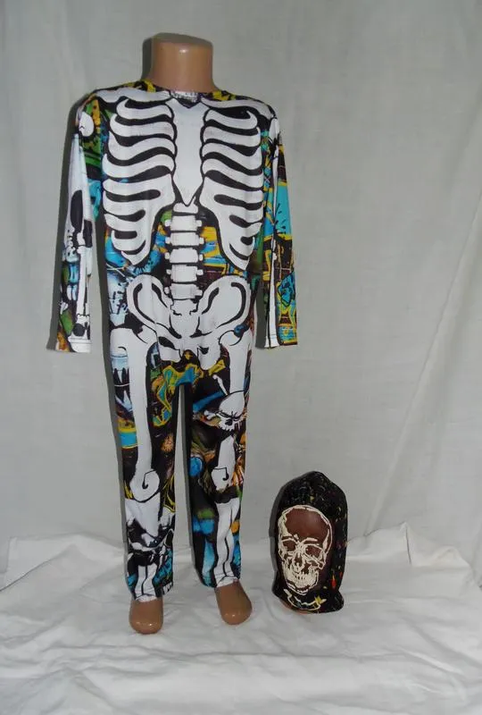 Карнавальный костюм скелета,кощея на 5-7 лет
