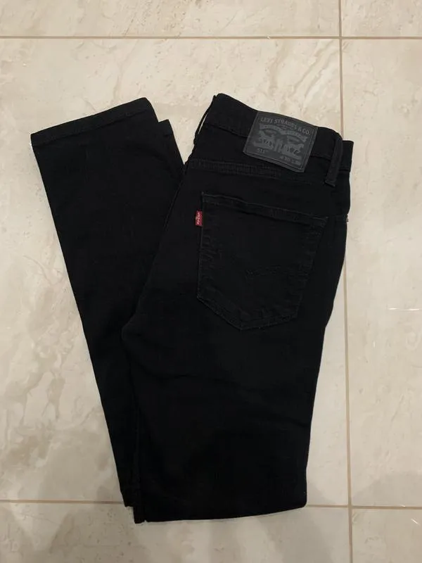 Джинсы levi's черные levis 511 черные мужские брюки