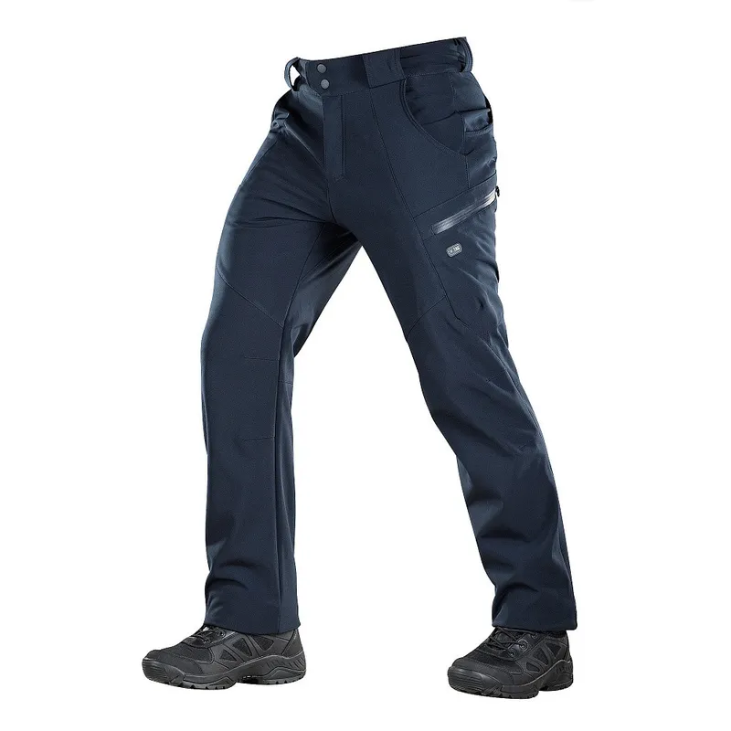M-Tac брюки Soft Shell Winter Dark Navy Blue XS