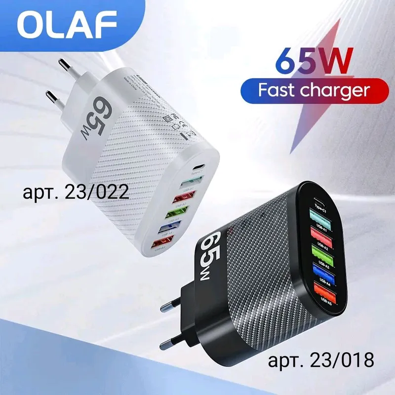 Olaf usb зарядне зарядний пристрій швидка зарядка