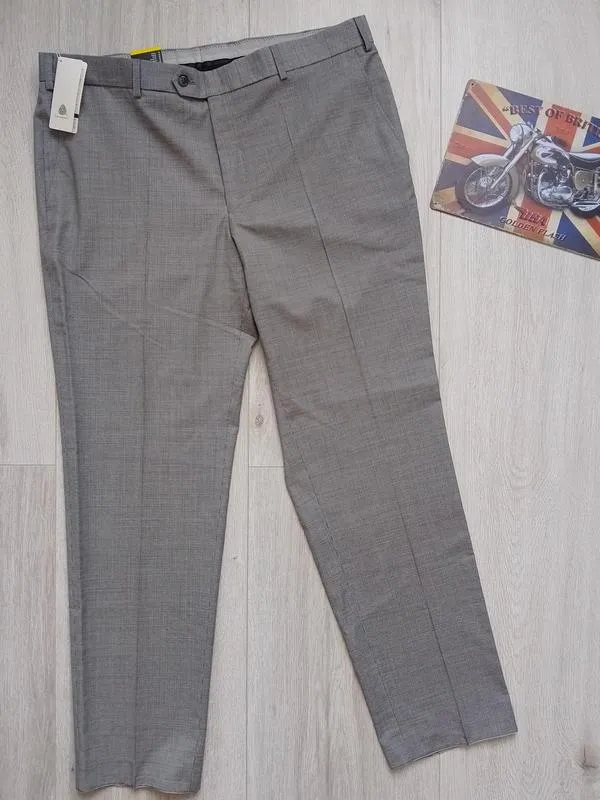 Мужские костюмные брюки брюки брюки 100% шерсть р. 50