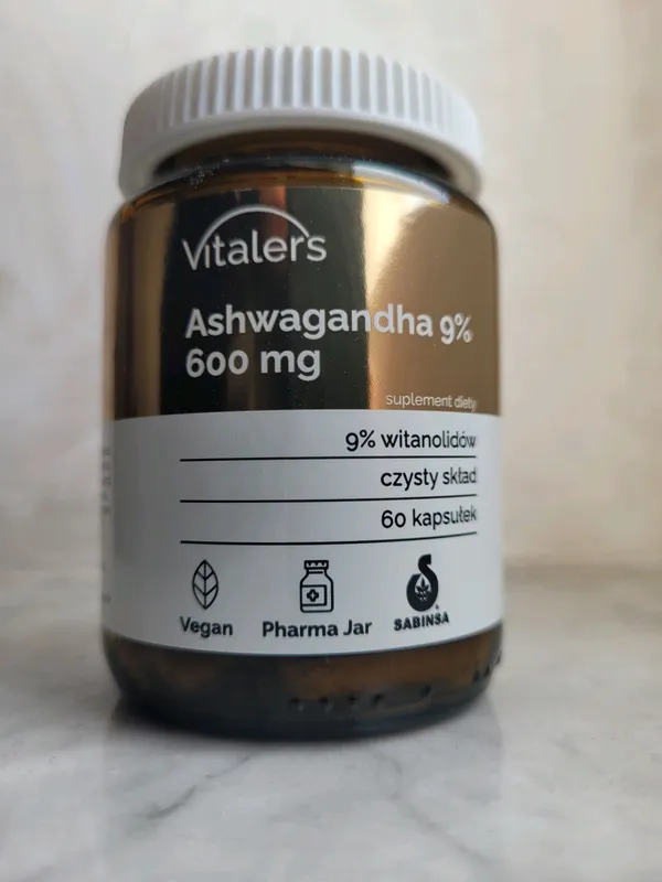 Vitaler's Ashwagandha 9% 600 mg