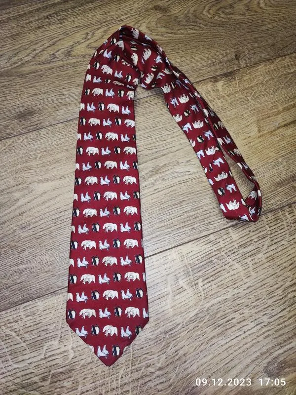 100% шелк коллекционный брендовый галстук (галстук) tie rack b...