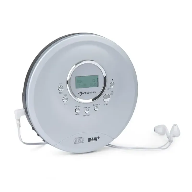 Портативный CD плеер Auna CDC-200 DAB+ Discman DAB+/FM MP3-CD ...