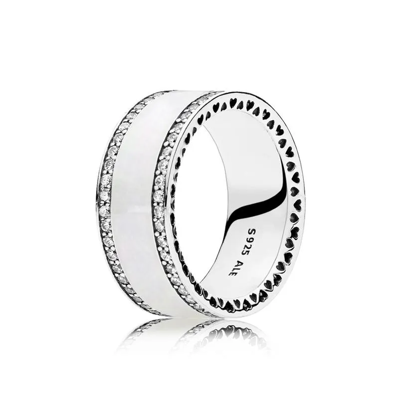 Серебряная кольца «сердца»