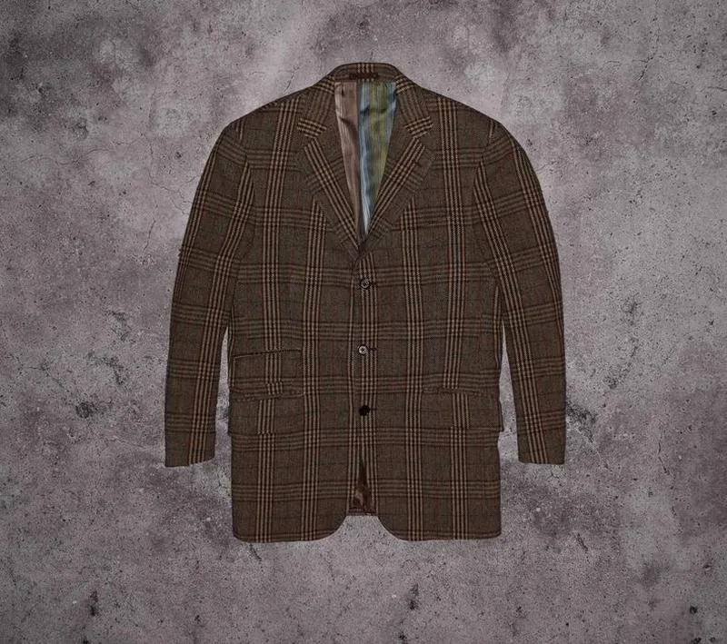 Etro milano vintage blazer (мужской премиальный пиджак блейзрер )