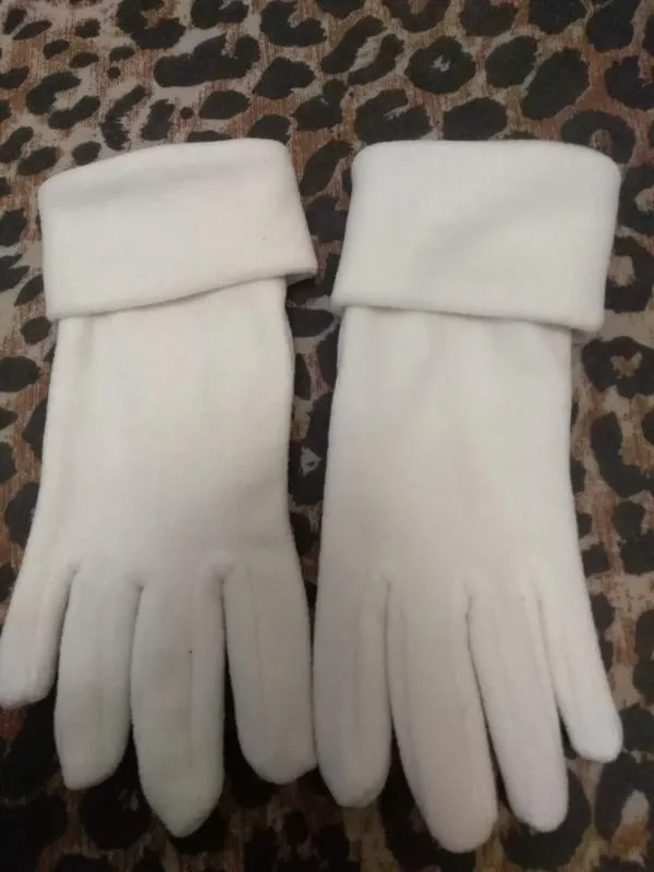 Женские флисовые перчатки