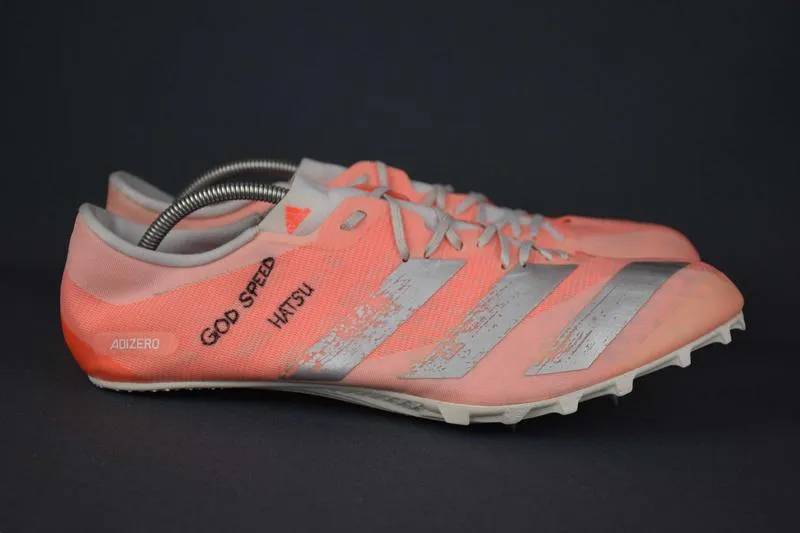 Adidas adizero prime sprint orange кроссовки для бега шиповки ...