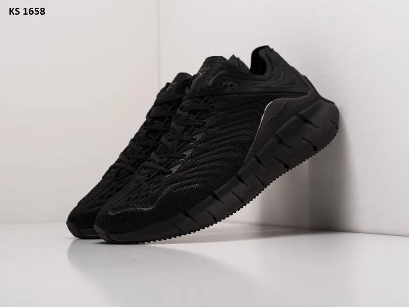 Мужские кроссовки reebok zig kinetica (чорні)