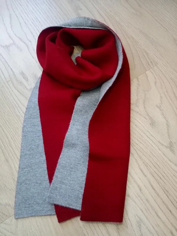 Двусторонний кашемировый шарф.