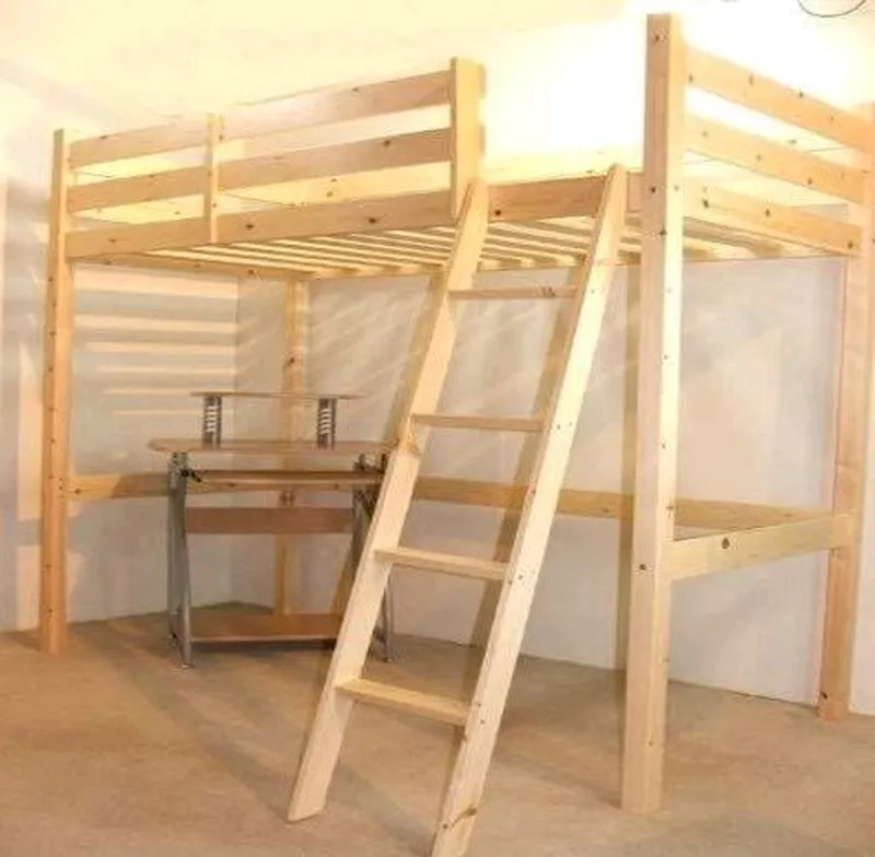 Ліжко чердак для малогабаритних помешкань