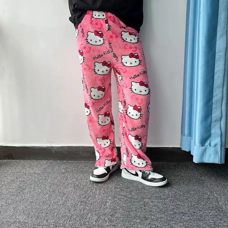 Штани/штаны Hello Kitty хелоу кітті/плюшеві штани