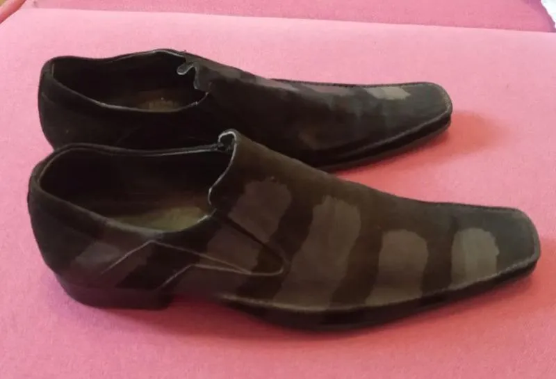 Туфли мужские замшевые (размер 43)