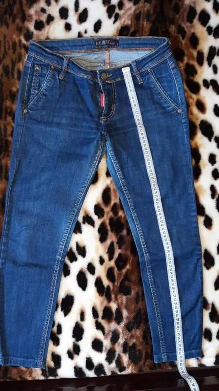 Джинсы бриджы