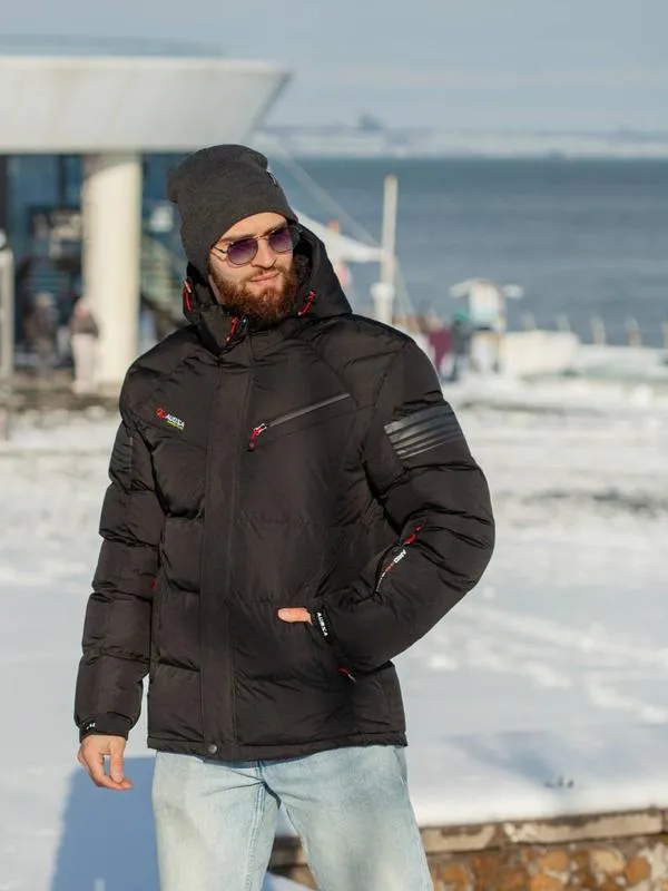 Куртка зимняя -30 мужская теплая 
размер: m, l, xl, 2xl, 3xl