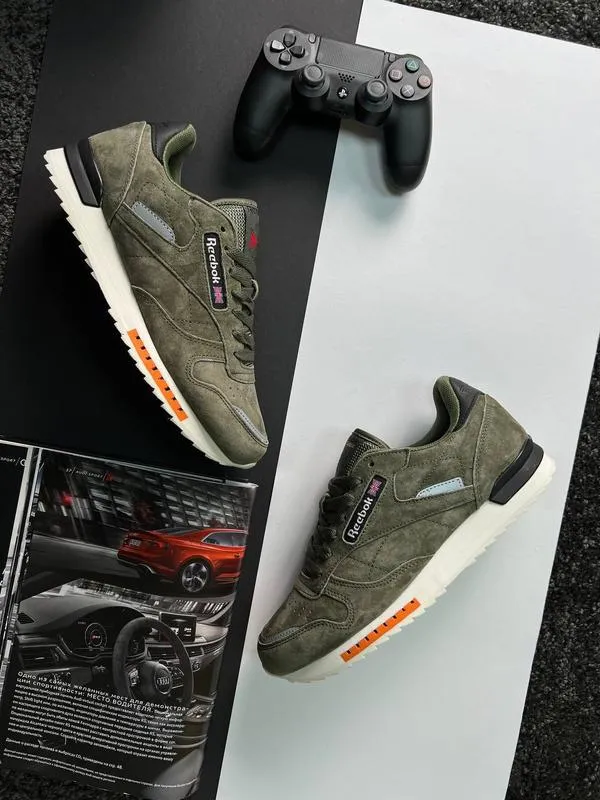 Мужские кроссовки reebok classic m army green