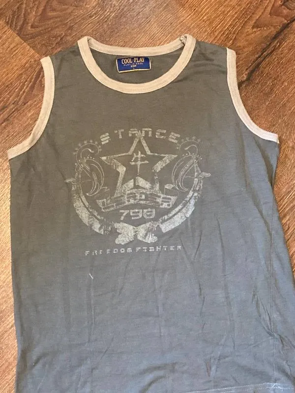 Чоловіча сіра майка