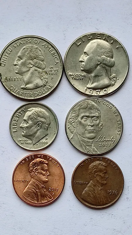 Подборка монет США