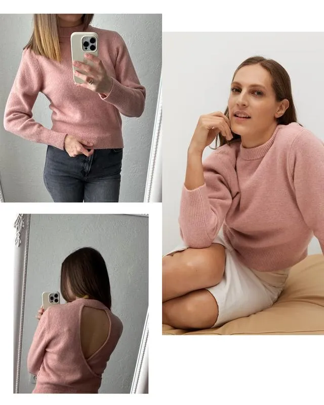 Шерстяной свитер mango