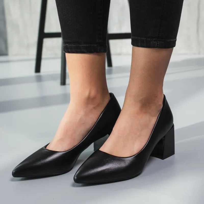 Туфли женские fashion ivery 3744 36 размер 23,5 см черный