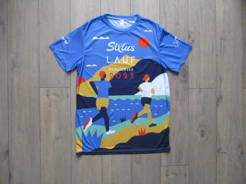 Спортивная беговая футболка мужская (м)