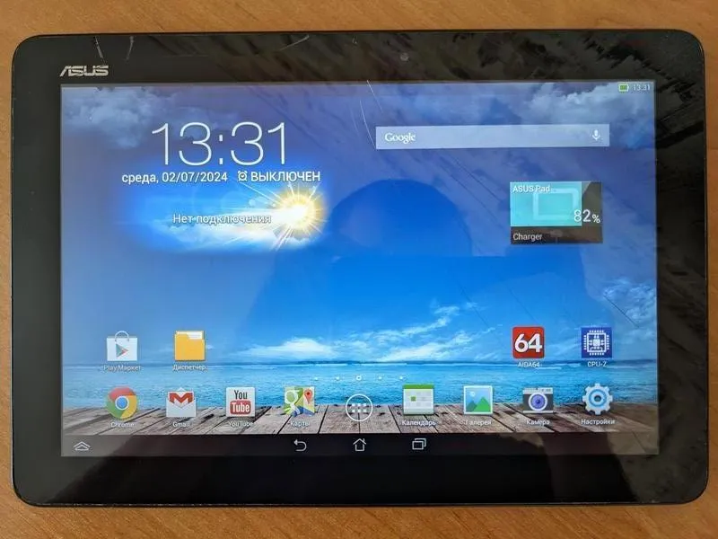 Планшет Asus MeMO Pad 10 ME102A 16GB Gray