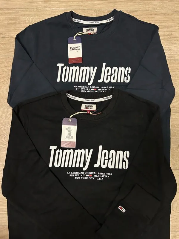 Tommy Jeans свитшот Tommy Hilfiger свитер