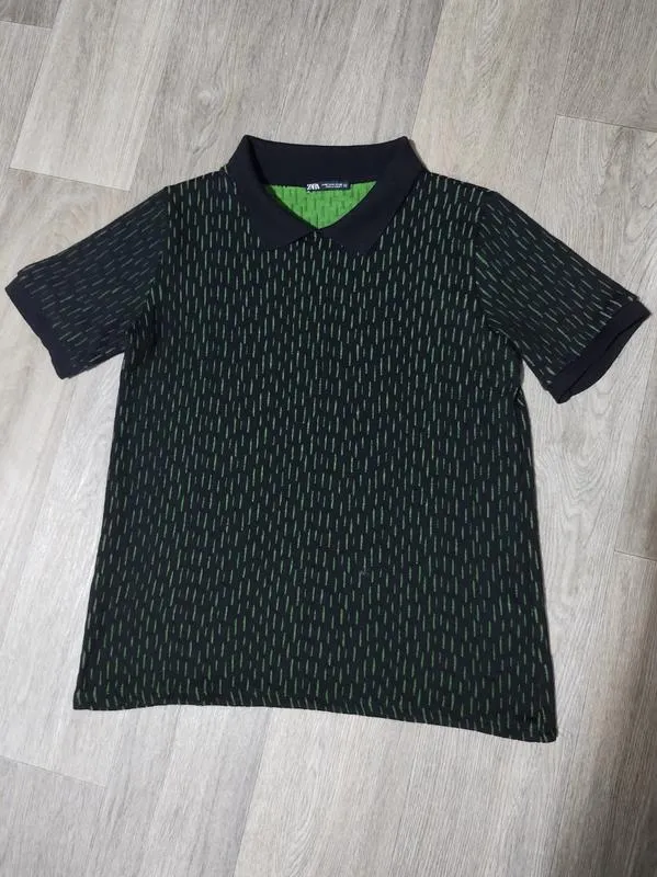 Мужская футболка / поло / zara / мужская одежда / чоловічий од...