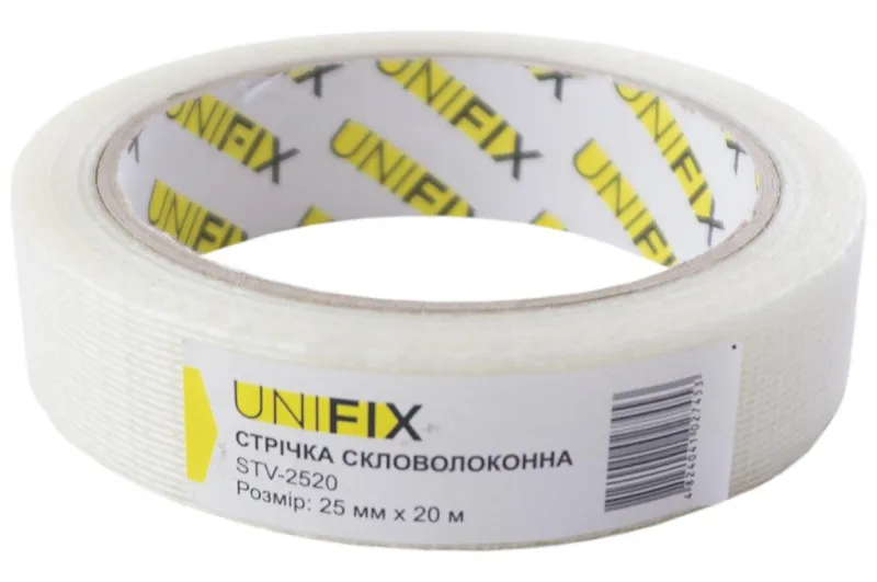 Лента стеклотканевая Unifix - 25 мм x 20м (STV-2520)