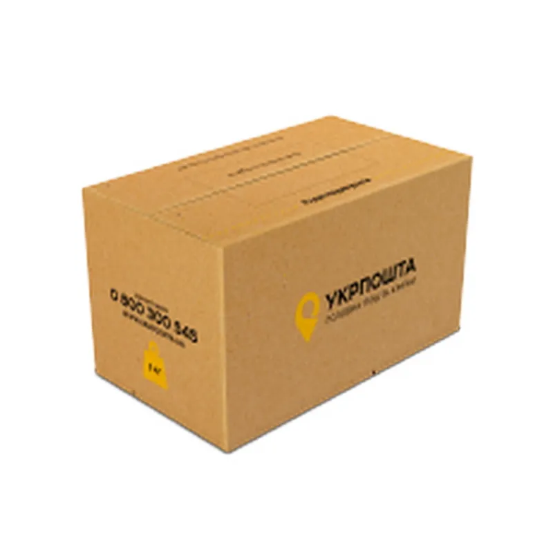 Коробка Укрпочты для отправки посылок 5 кг с размерами 40х24х2...