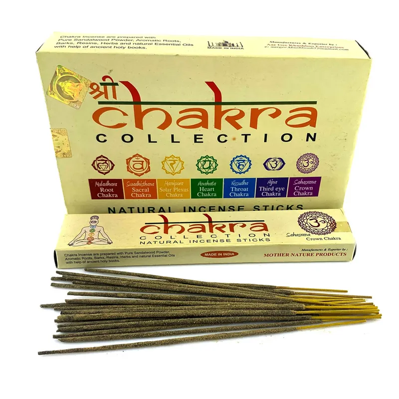 Chakra Collection (7 Чакр)(15 gms)(Mother nature products)(наб...
