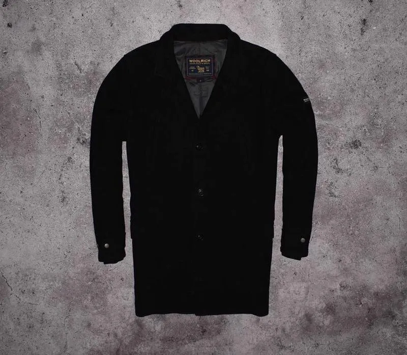 Woolrich wool down coat (мужское зимнее пуховое пальто вулрич )